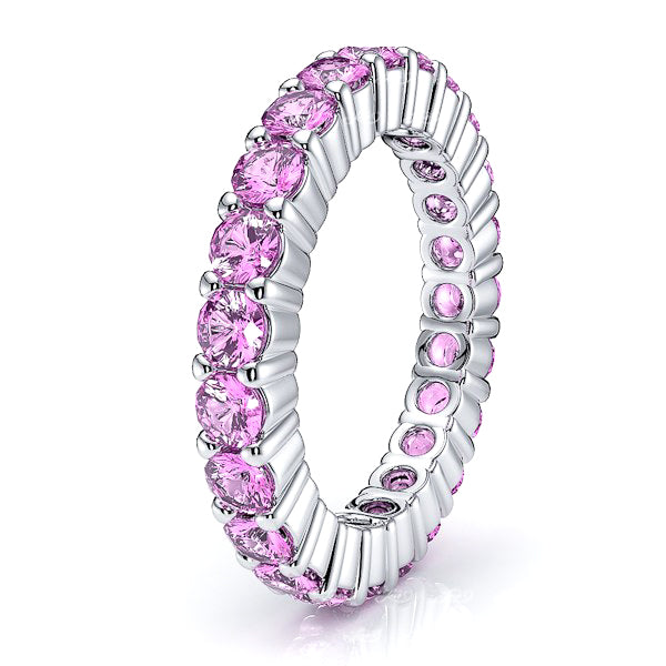 White Pink Sapphire
