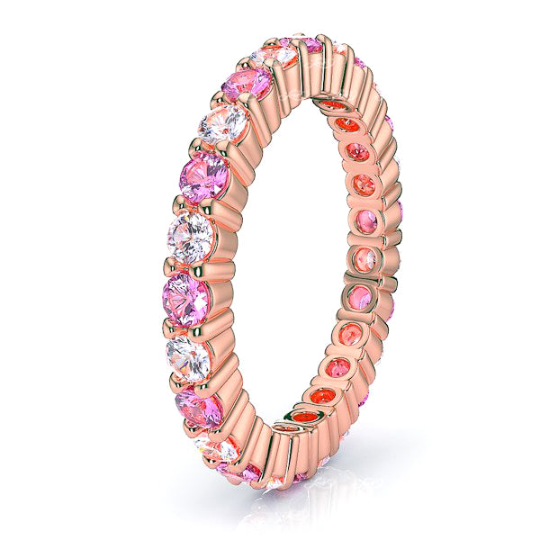 Rose Diamond and Pink Sapphire