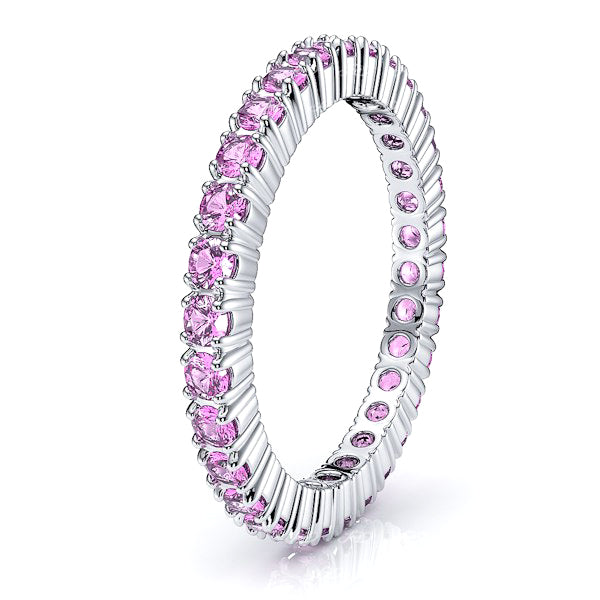 White Pink Sapphire