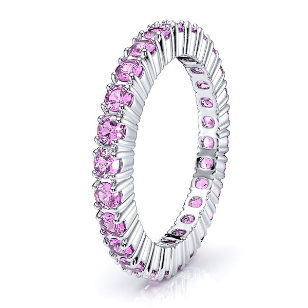 White Pink Sapphire