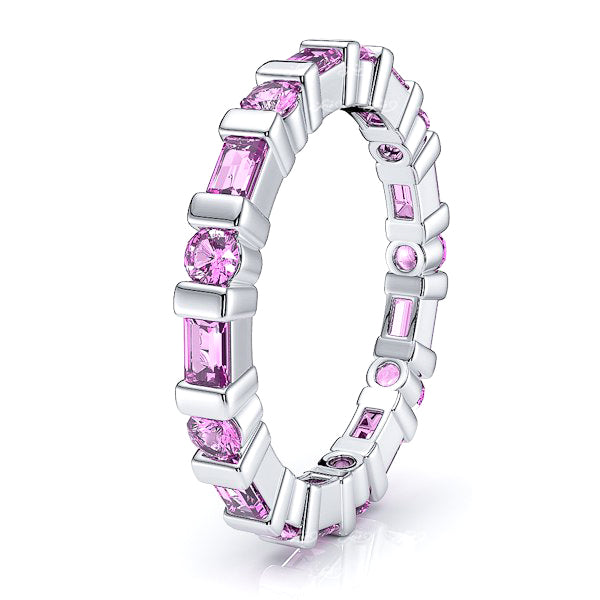 White Pink Sapphire