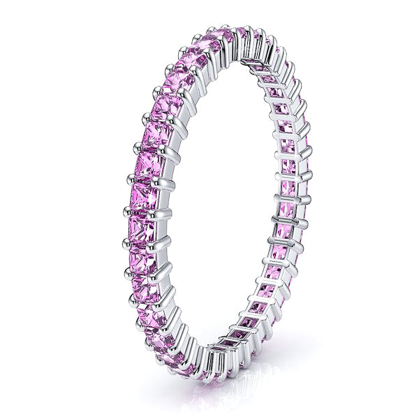 White Pink Sapphire