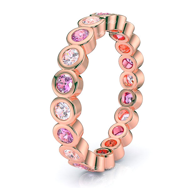Rose Diamond and Pink Sapphire