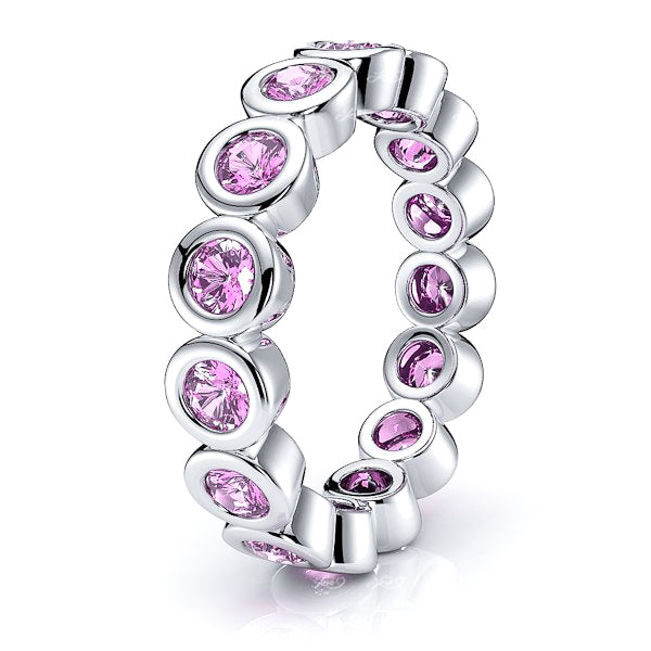 White Pink Sapphire