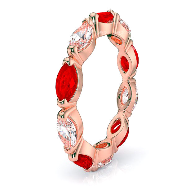 Rose Diamond and Ruby