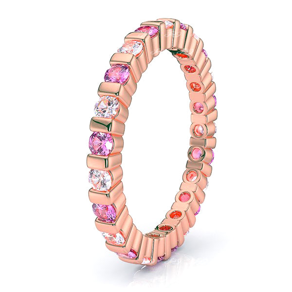 Rose Diamond and Pink Sapphire