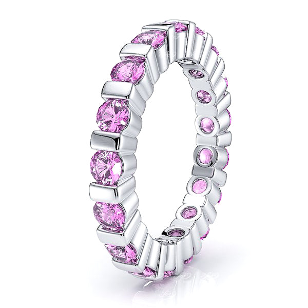 White Pink Sapphire