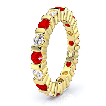 Yellow Diamond and Ruby