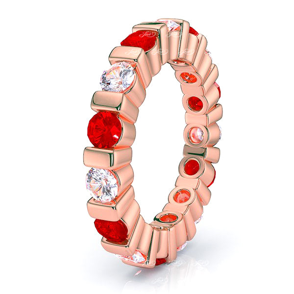 Rose Diamond and Ruby