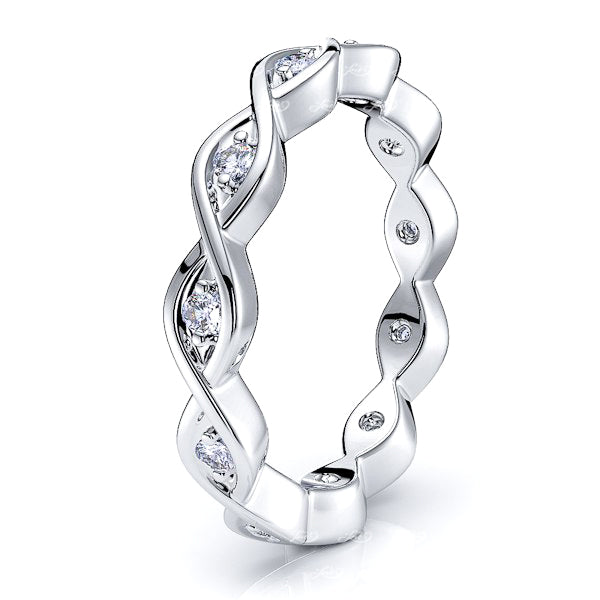 Phaedra Diamond Women Eternity Wedding Ring