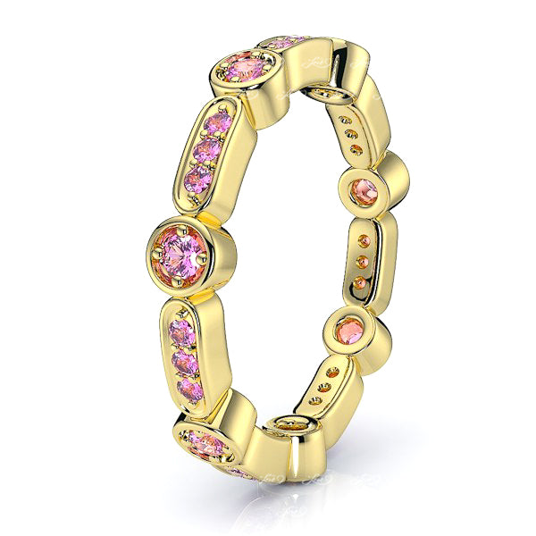 Yellow Pink Sapphire