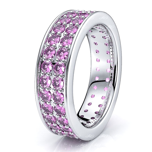 White Pink Sapphire