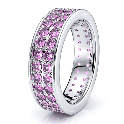 White Pink Sapphire