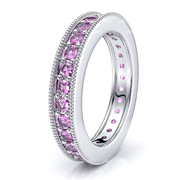 White Pink Sapphire
