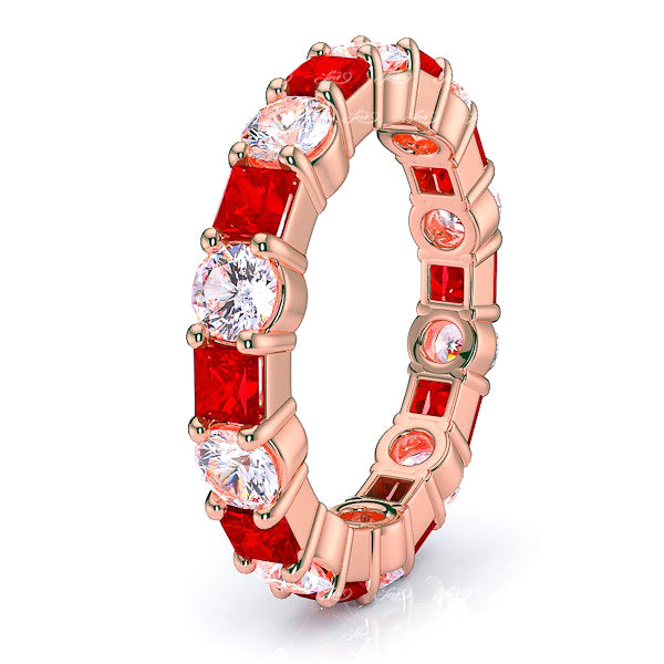 Rose Diamond and Ruby