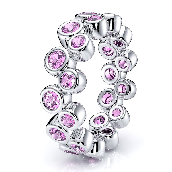 White Pink Sapphire