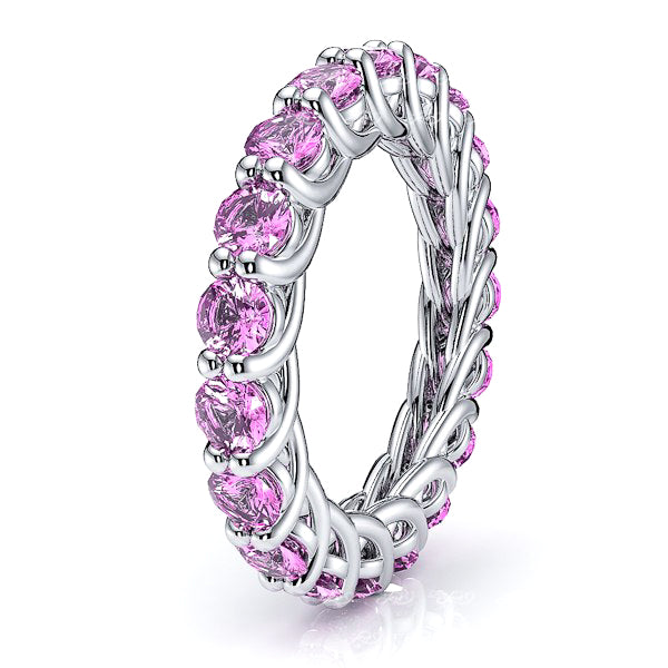 White Pink Sapphire