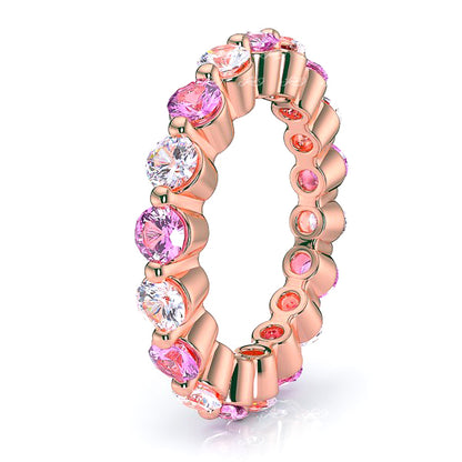 Rose Diamond and Pink Sapphire