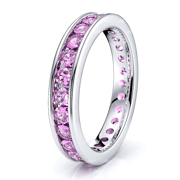 White Pink Sapphire
