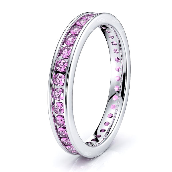 White Pink Sapphire