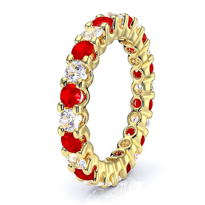 Yellow Diamond and Ruby