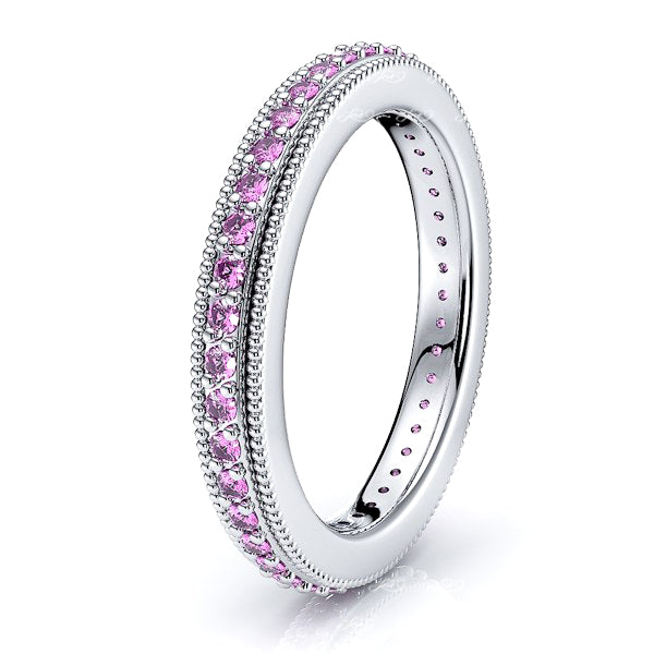 White Pink Sapphire