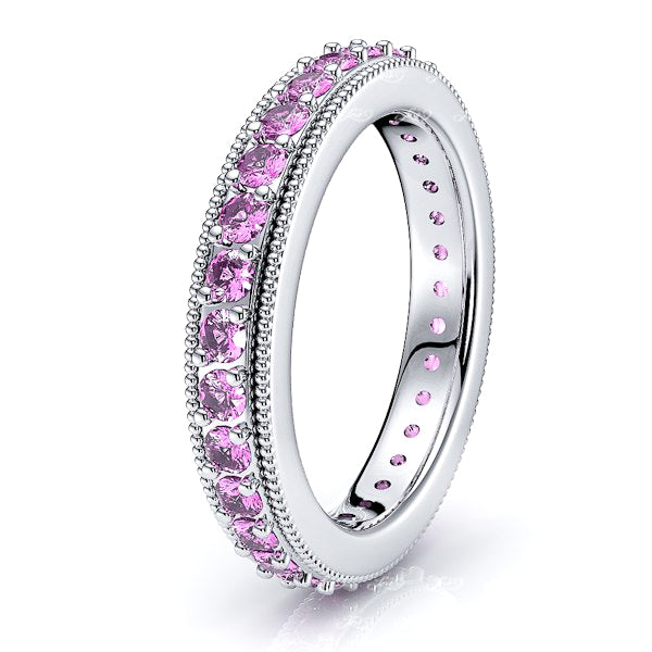 White Pink Sapphire