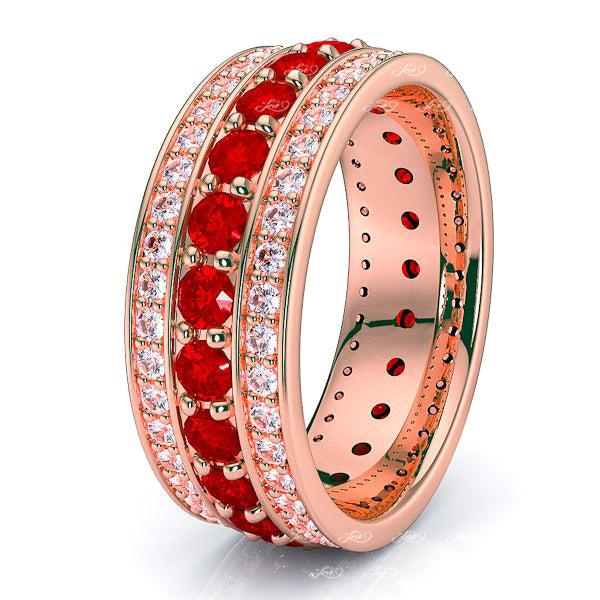 Rose Diamond and Ruby