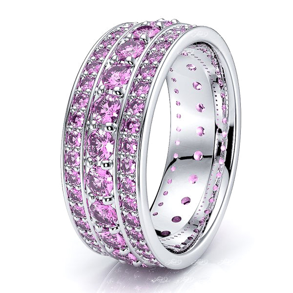 White Pink Sapphire