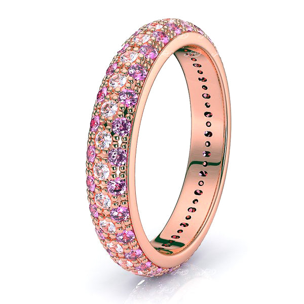 Rose Diamond and Pink Sapphire