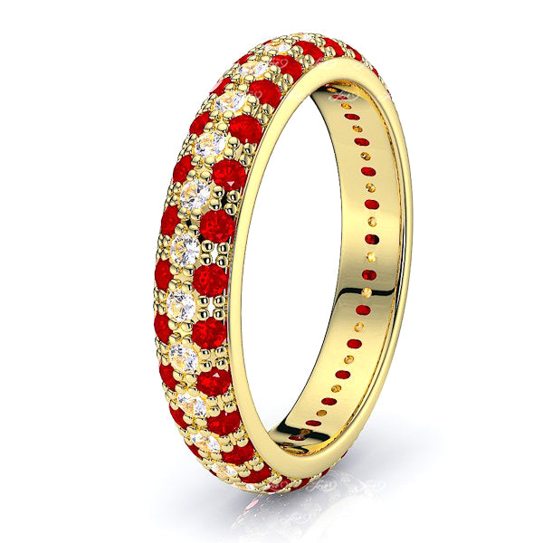 Yellow Diamond and Ruby