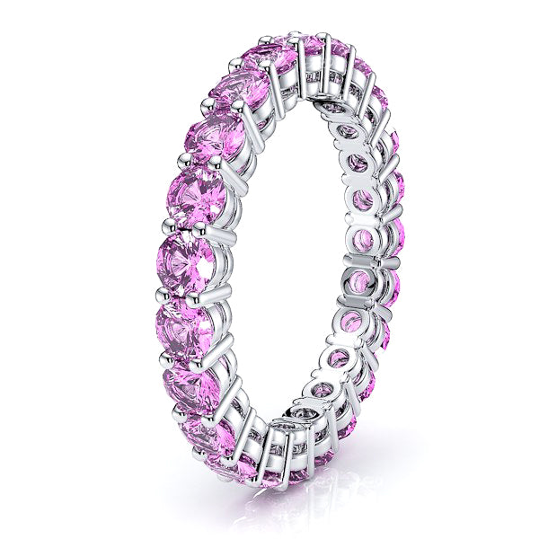 White Pink Sapphire