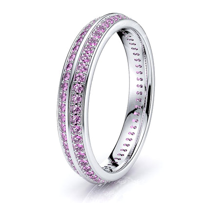White Pink Sapphire