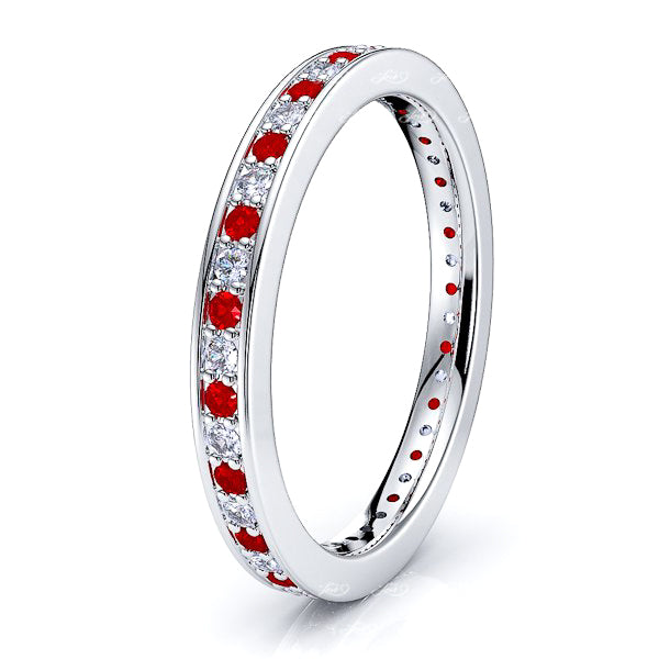 White Diamond and Ruby