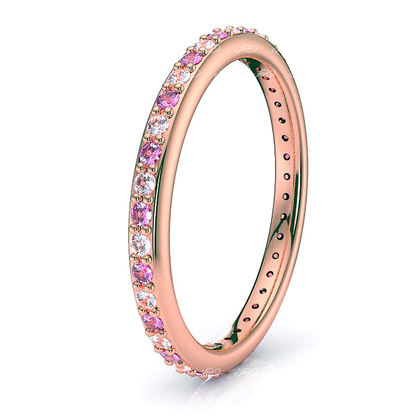 Rose Diamond and Pink Sapphire