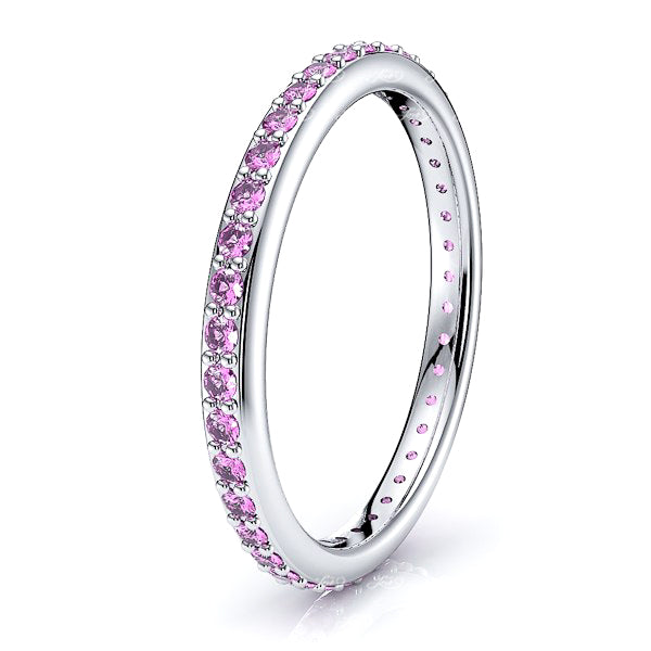 White Pink Sapphire