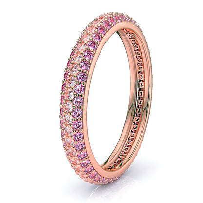 Rose Diamond and Pink Sapphire