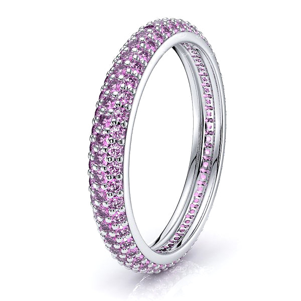 White Pink Sapphire