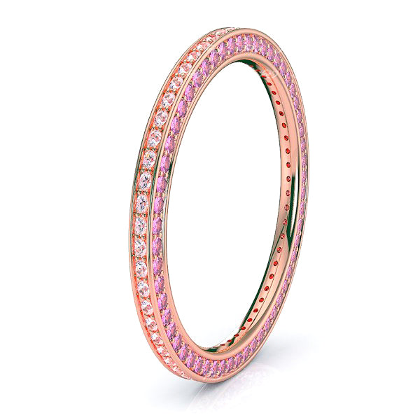 Rose Diamond and Pink Sapphire