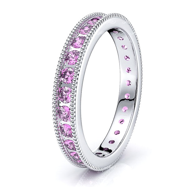 White Pink Sapphire