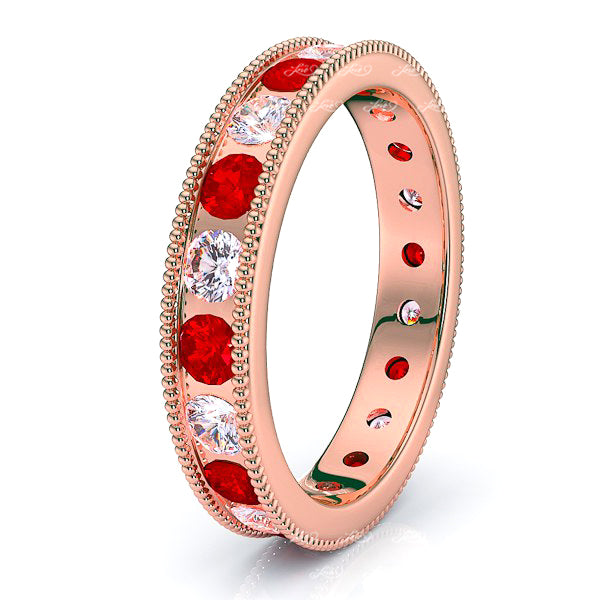 Rose Diamond and Ruby