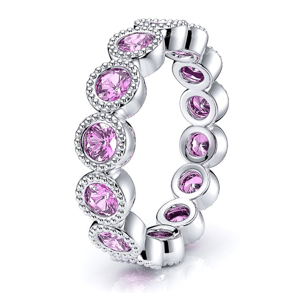White Pink Sapphire