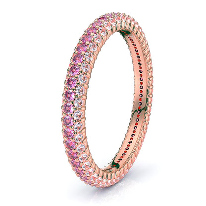 Rose Diamond and Pink Sapphire