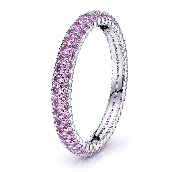 White Pink Sapphire
