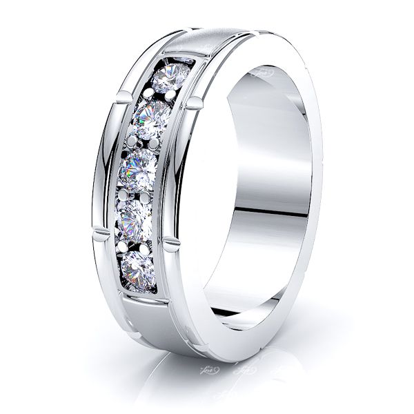 Hazel Womens Diamond Wedding Band