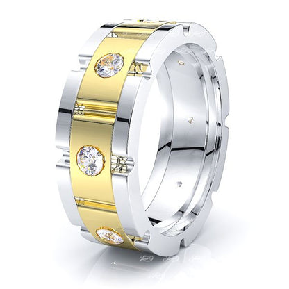 White-Yellow Diamond
