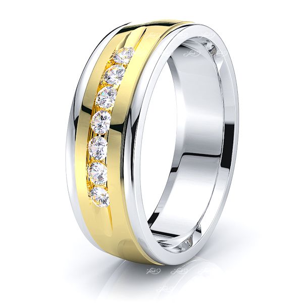 White-Yellow Diamond
