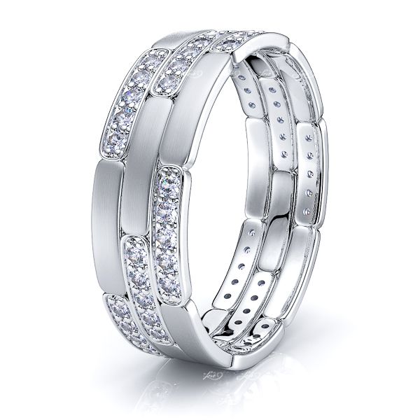 Adelaide Womens Diamond Wedding Ring