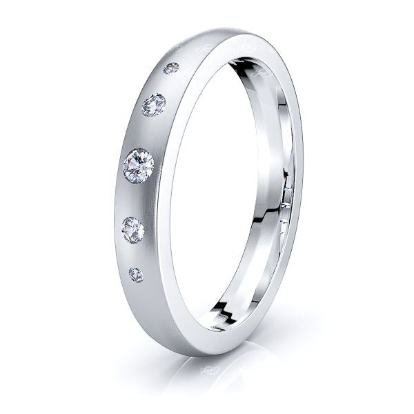 Cordelia Womens Diamond Wedding Band