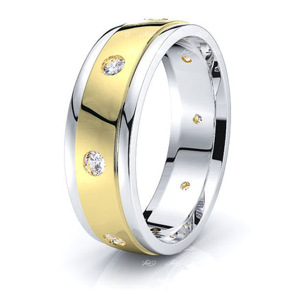 White-Yellow Diamond